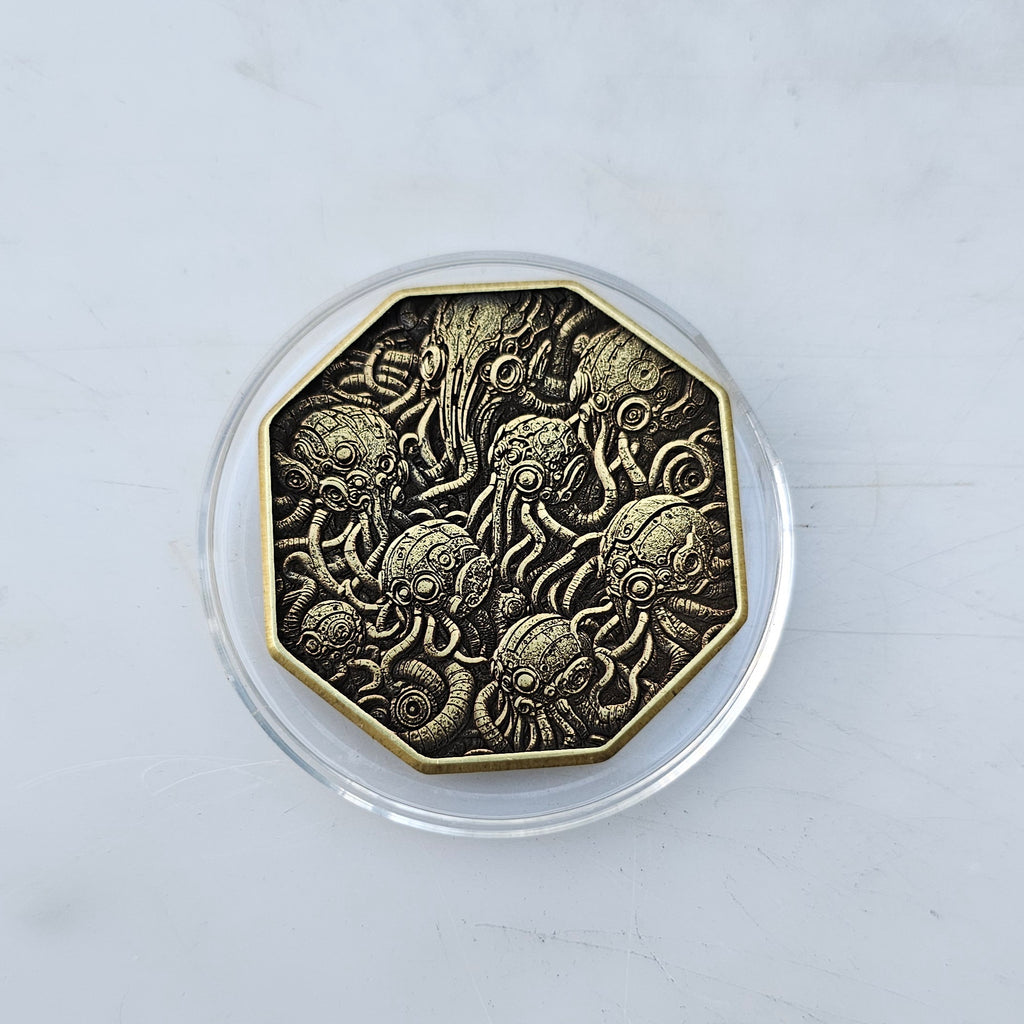 Squiddies Challenge Coin