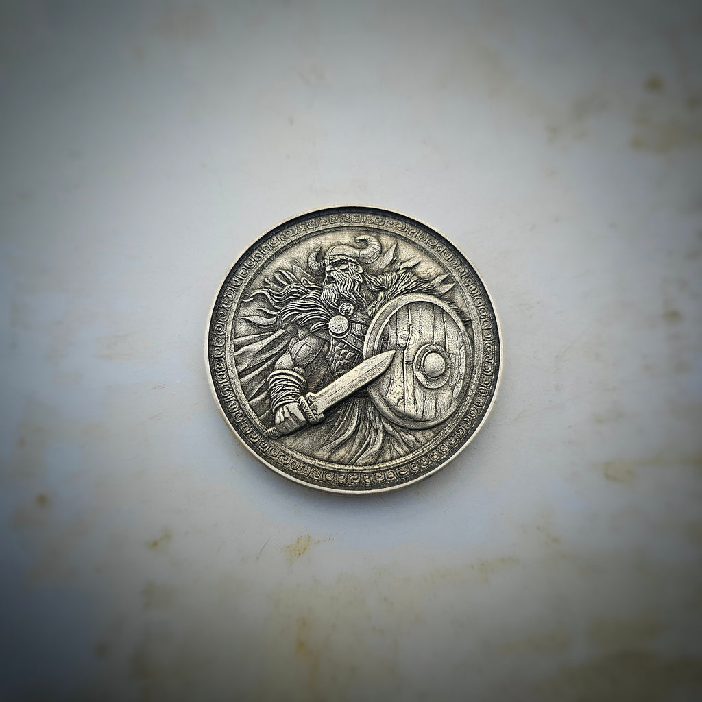 Berserker Challenge Coin (4.5mm)