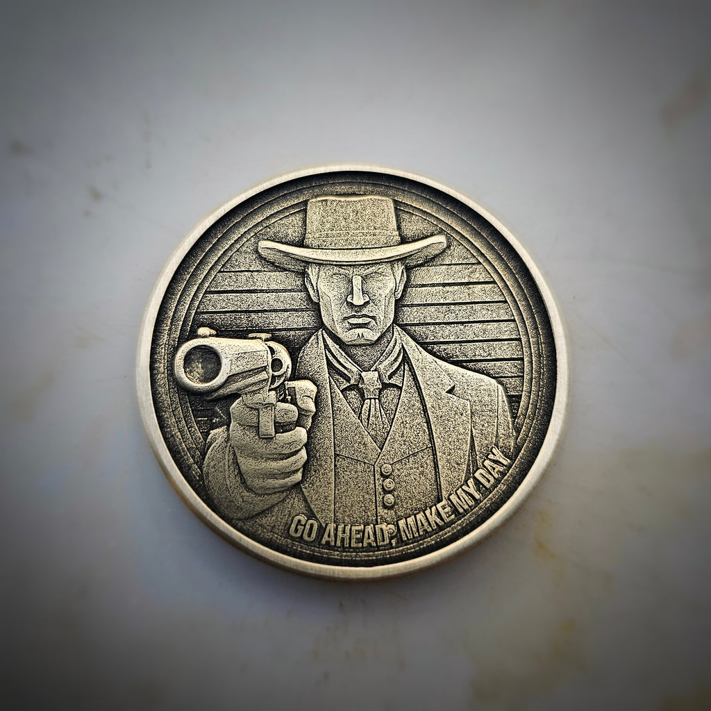 Dirty Harry Challenge Coin