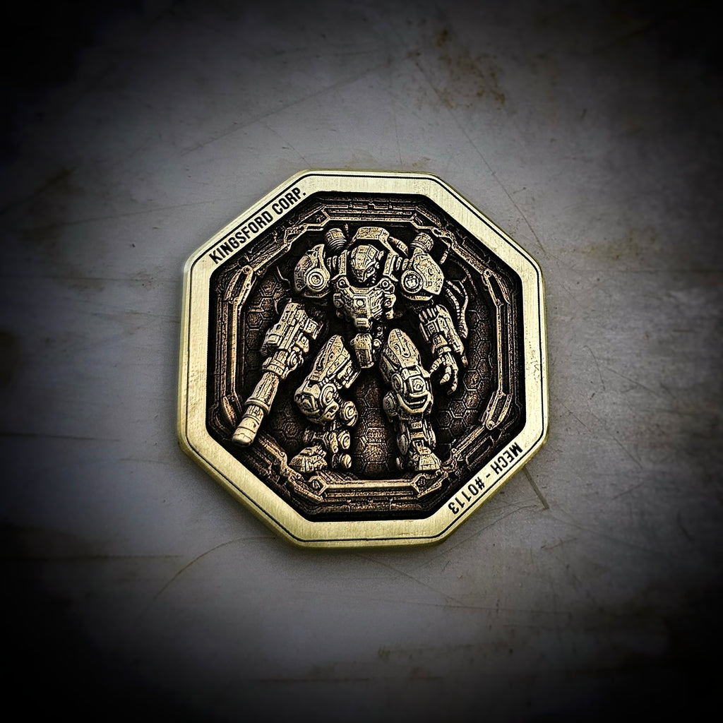 Mech - #0113 Challenge Coin