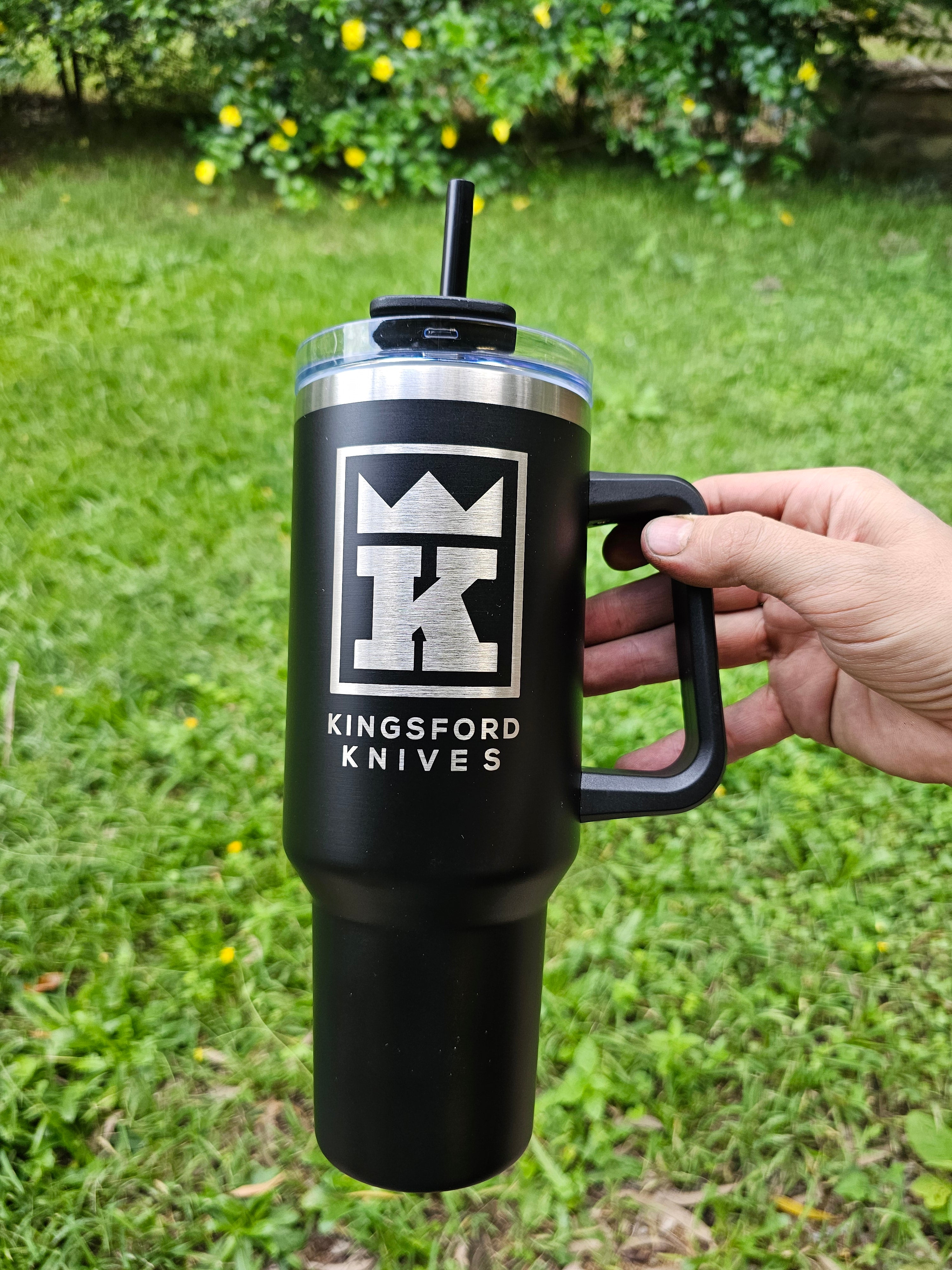 Double Walled Jumbo Tumbler (Kingsford Knives)