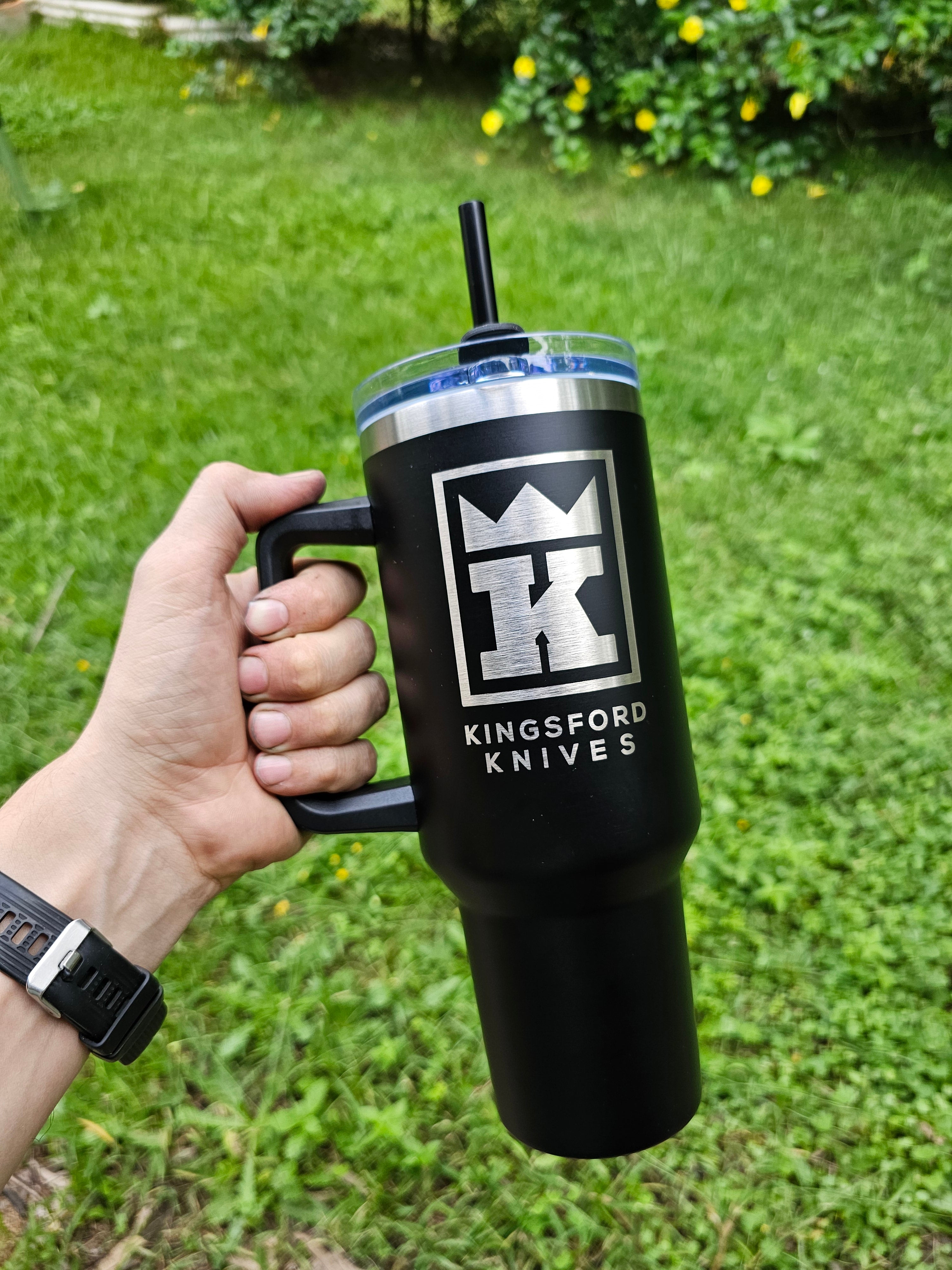 Double Walled Jumbo Tumbler (Kingsford Knives)