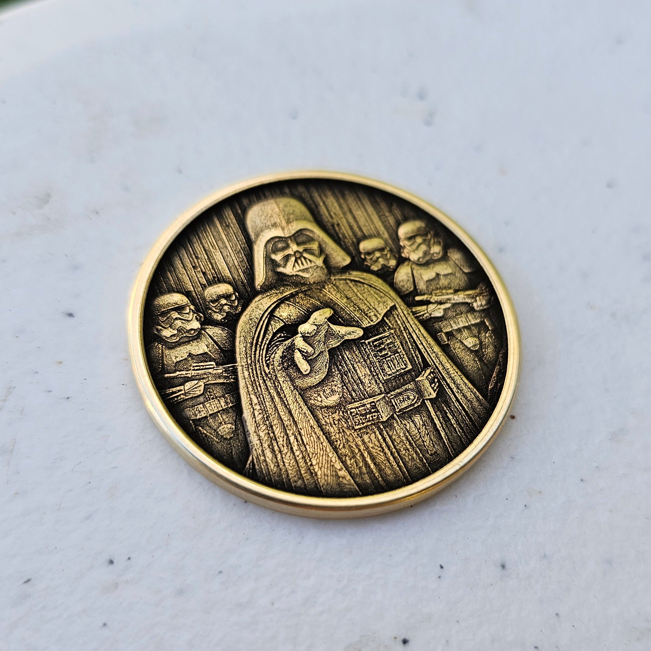 Jedi/Vader Challenge Coin