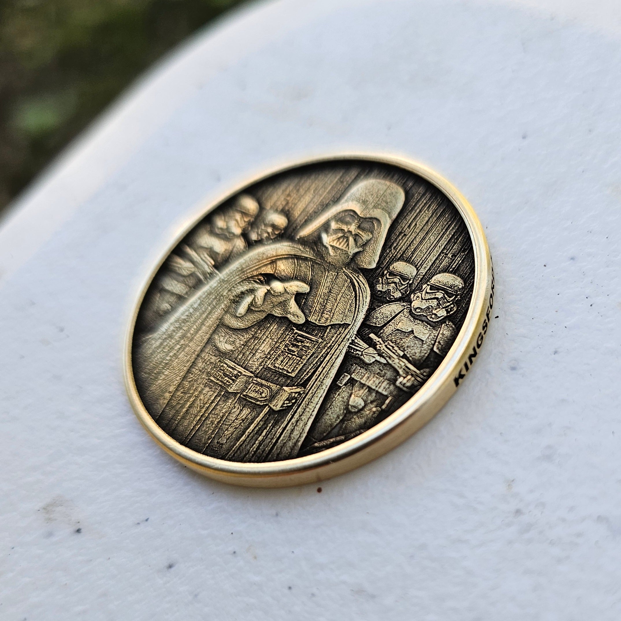 Jedi/Vader Challenge Coin