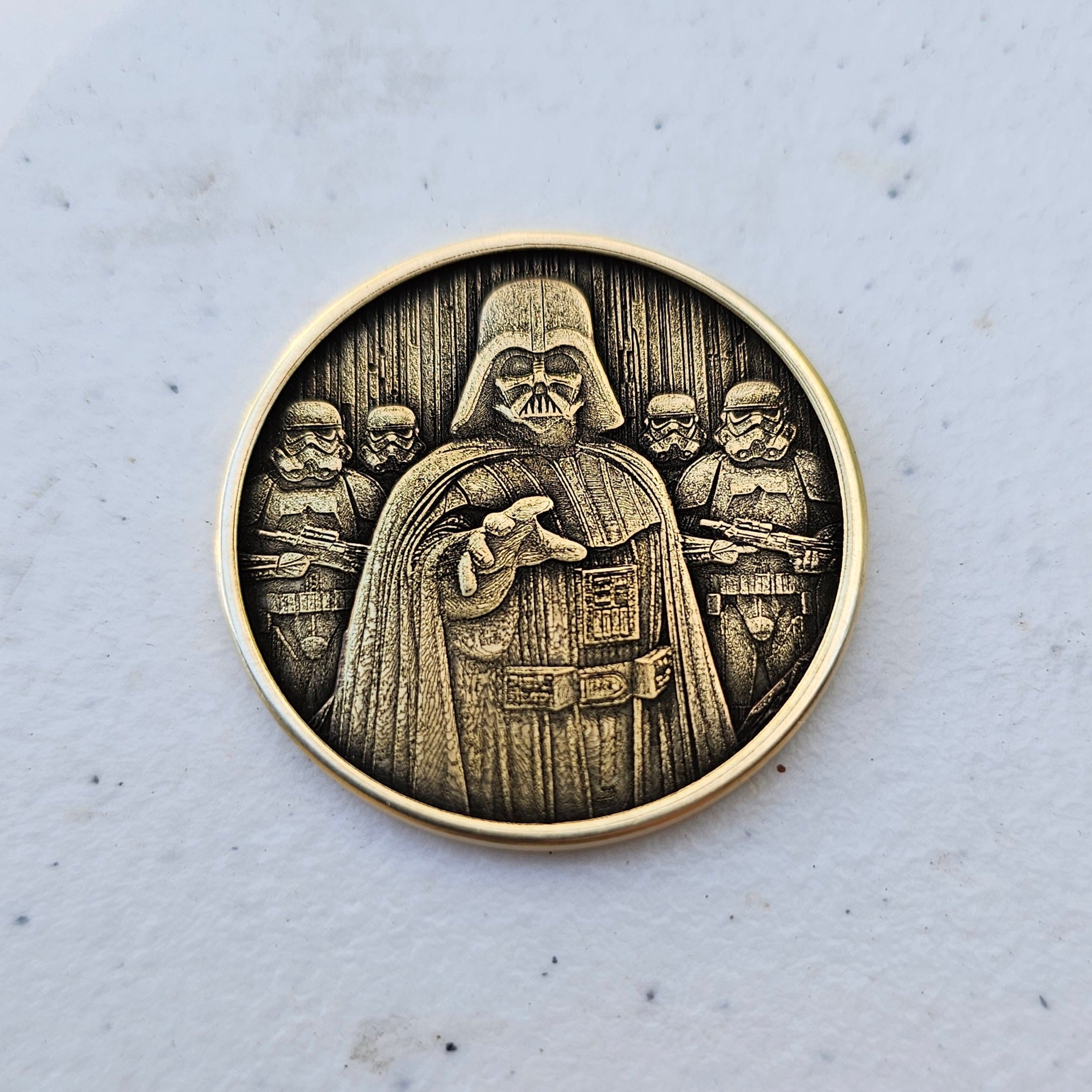 Jedi/Vader Challenge Coin