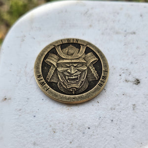 Stonewashed Samurai No Challenge Coin