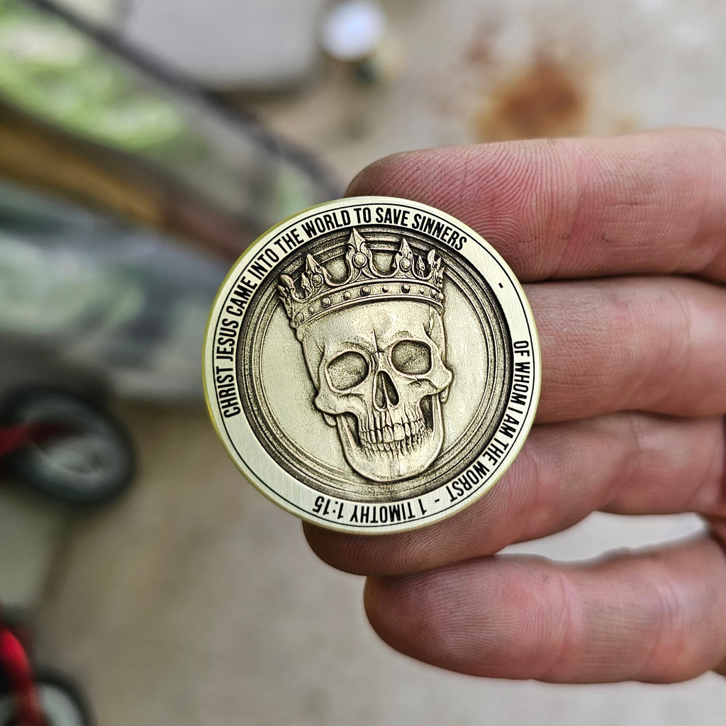 Sinner Challenge Coin