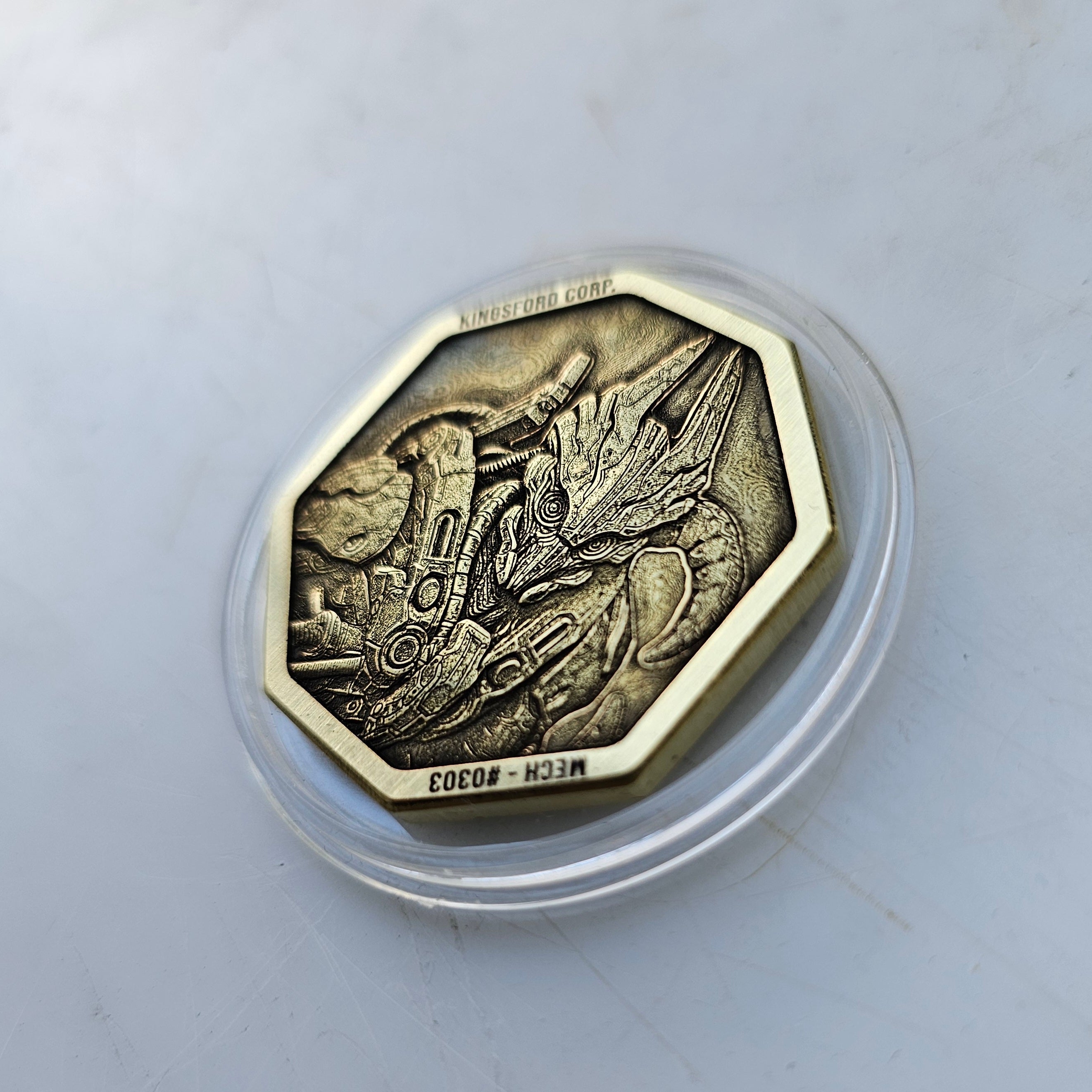 Mech - #0303 Challenge Coin